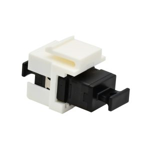 Fiber Optic Keystone Jack MPO SM Black 1