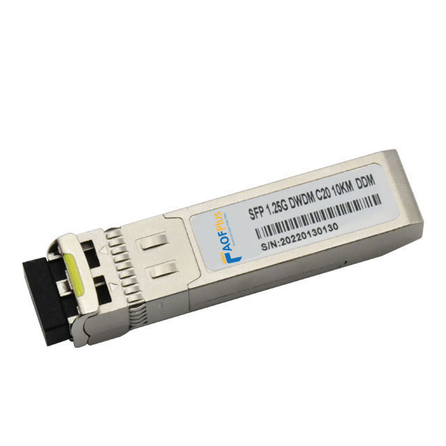 Fiber Optical Transceiver DWDM 1.25G SFP C17 C61 10km 1