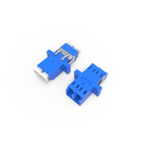 LCUPC Duplex Fiber Optic Adapter 1