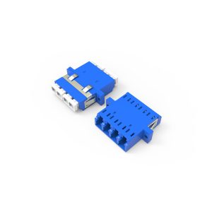 LCUPC Quad Fiber Optic Adapter 1