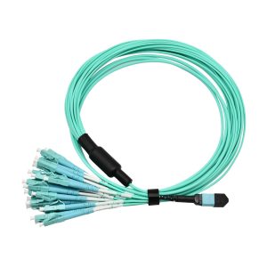 MPO 24 LC OM3 Fiber Patch Cord 1