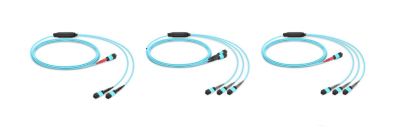 MTPMPO Conversion Breakout Fiber Patch Cord