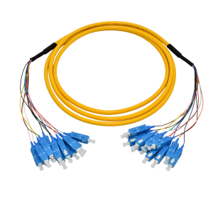 12C SC UPC breakout fiber optic patchcord (1)