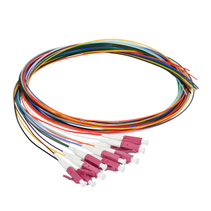 LC PC OM4 fiber optic pigtail (1)